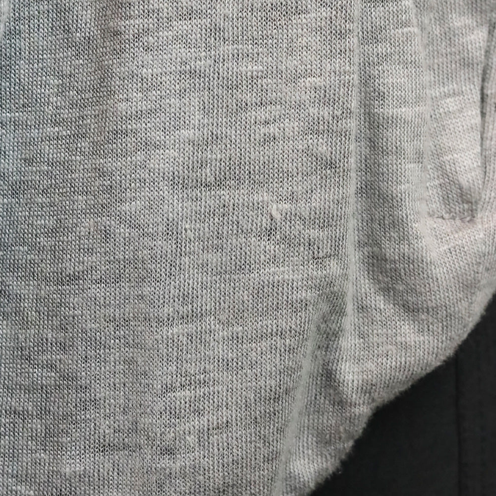 Helmut Lang Grey Open Back Bolero Jacket