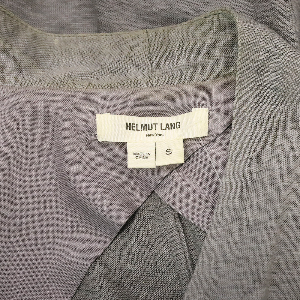 Helmut Lang Grey Open Back Bolero Jacket
