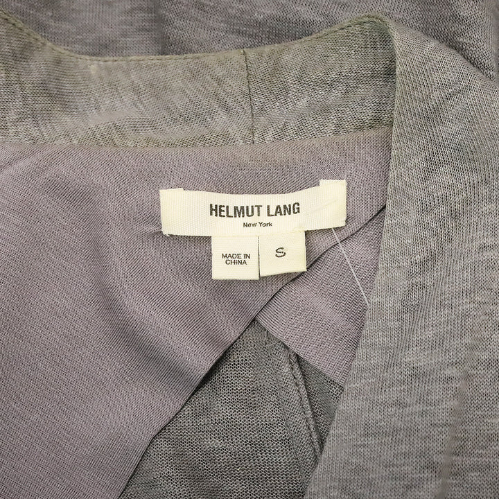 Helmut Lang Grey Open Back Bolero Jacket