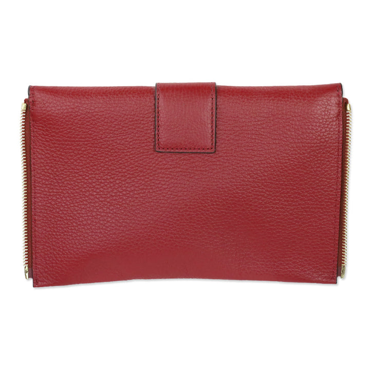 Henri Bendel Red Leather Rivington Tote
