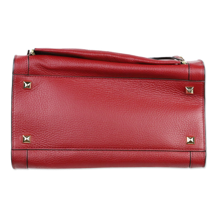 Henri Bendel Red Leather Rivington Tote