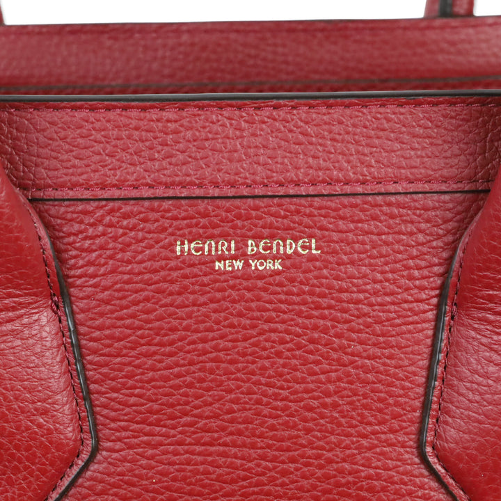 Henri Bendel Red Leather Rivington Tote