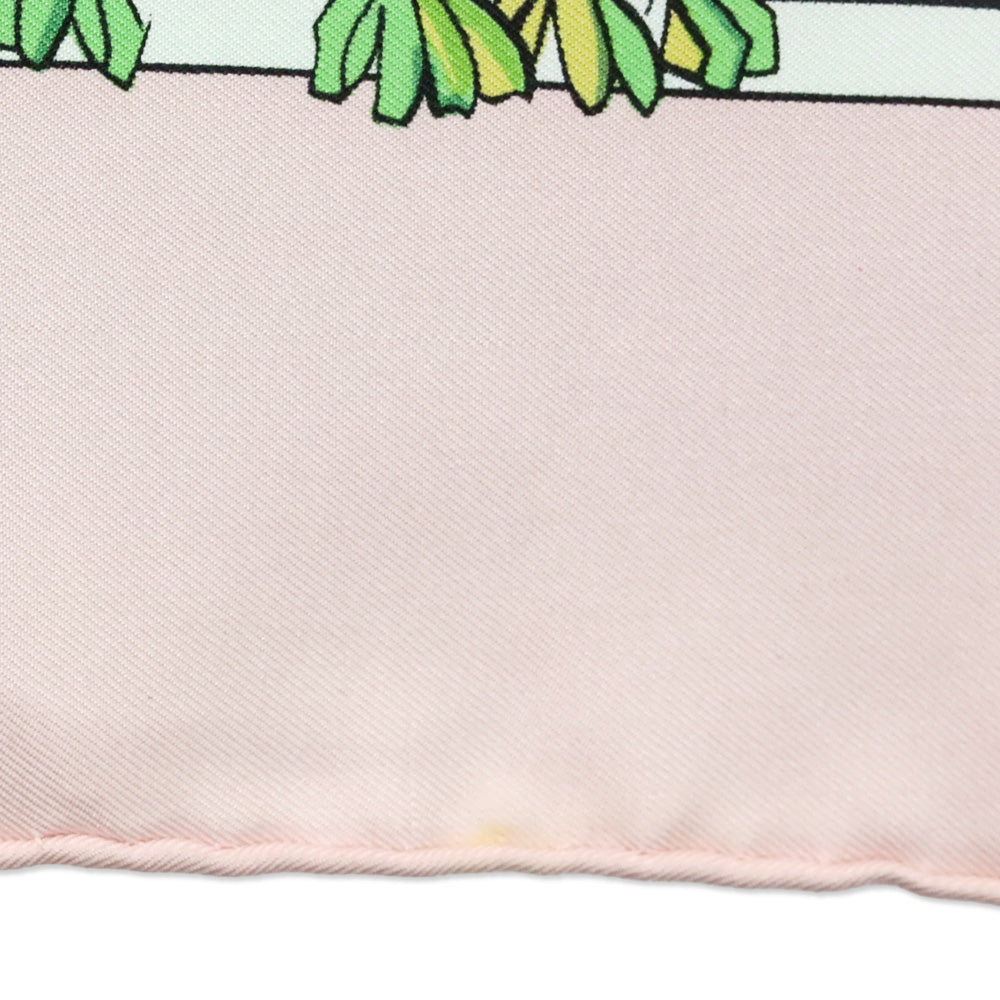 Hermès 2004 Pink Passementerie by F Héron Silk Scarf
