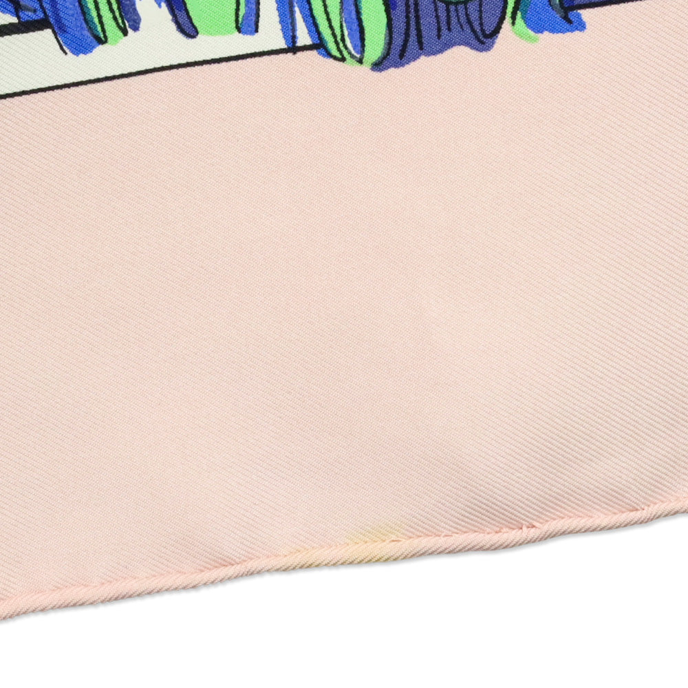 Hermès 2004 Pink Passementerie by F Héron Silk Scarf