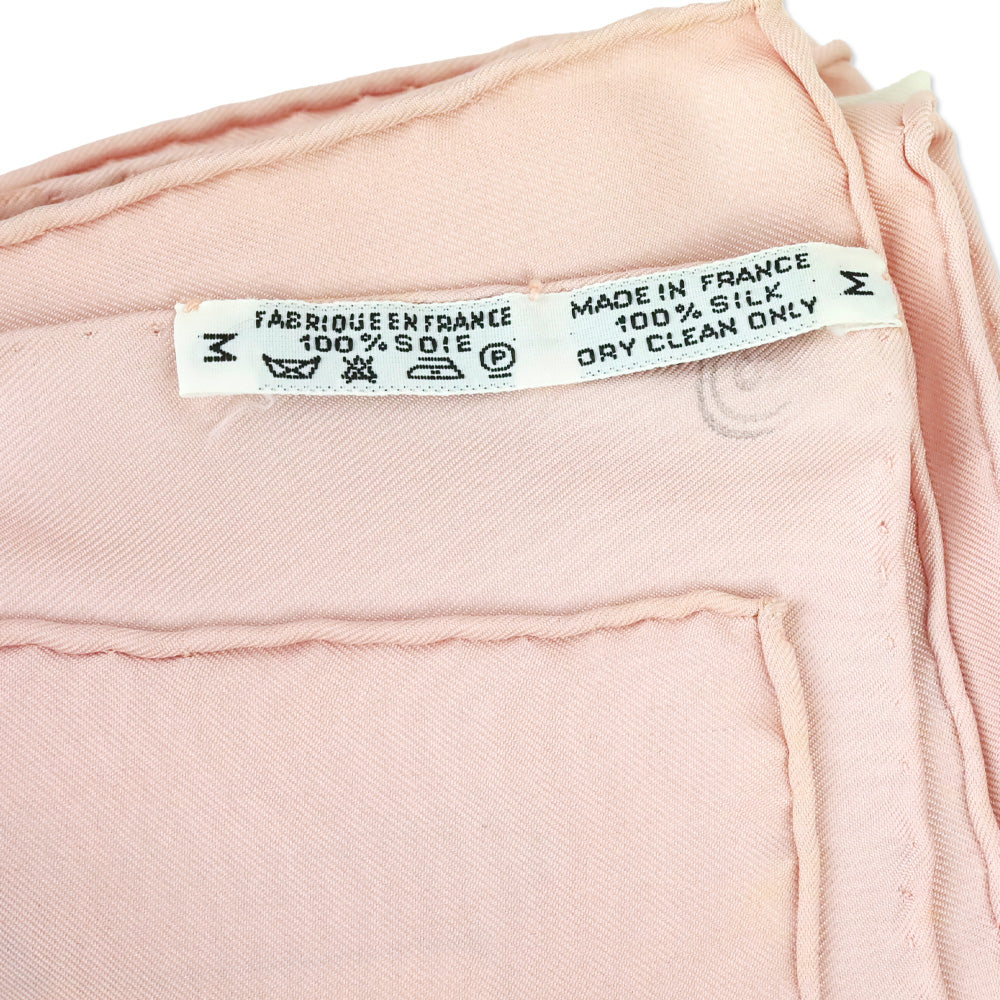 Hermès 2004 Pink Passementerie by F Héron Silk Scarf