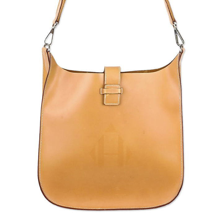Hermès 2017 Tan Vache Hunter Leather Evelyne Sellier 29