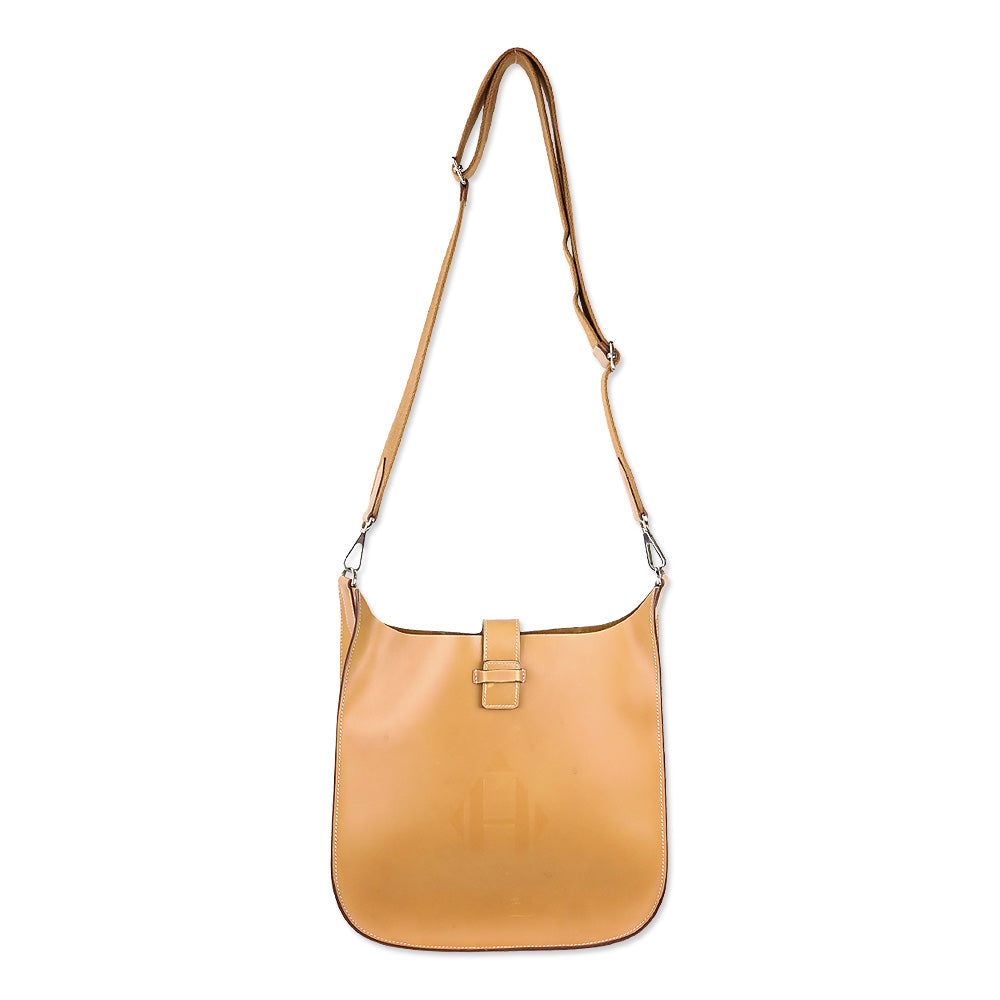 Hermès 2017 Tan Vache Hunter Leather Evelyne Sellier 29