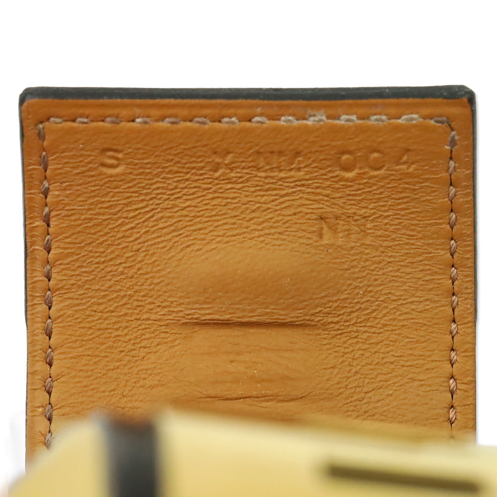 Hermès Black Leather Collier de Chien Bracelet