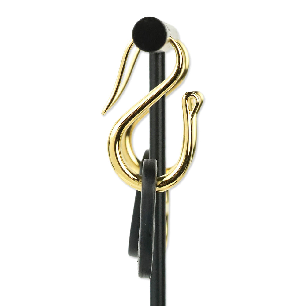 Hermès Black O'Maillon Earrings