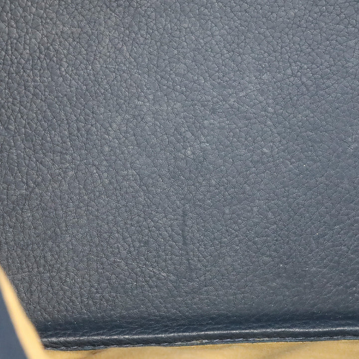 Hermès Blue Agate Clemence Bolide Relax 45 Bag
