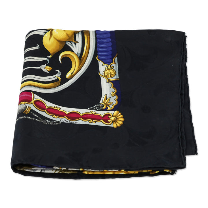 Hermès Daïmyo Princes du Soleil Levant 90cm Silk Scarf