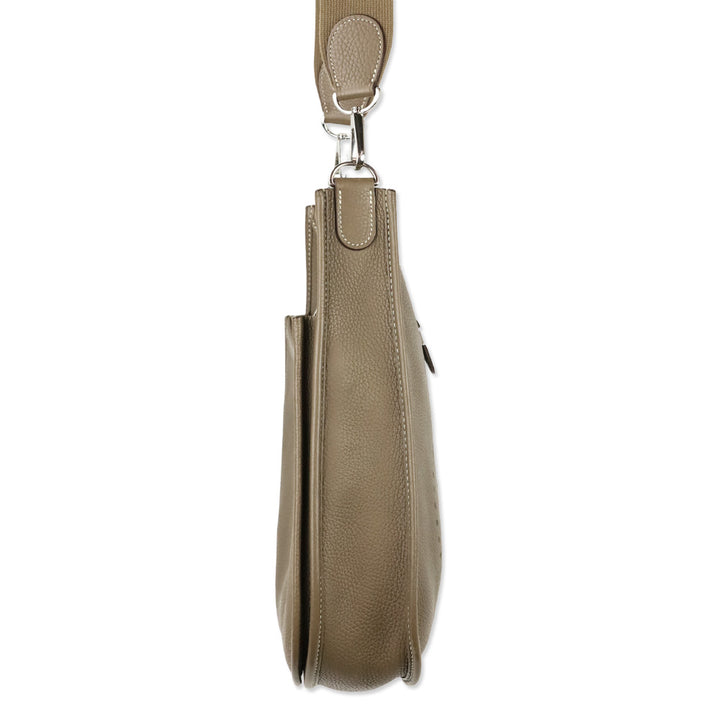 Hermès Étoupe Clemence Evelyne III 29 Palladium Hardware