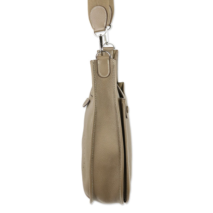 Hermès Étoupe Clemence Evelyne III 29 Palladium Hardware