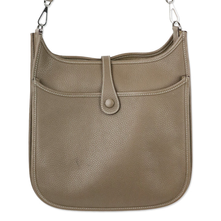 Hermès Étoupe Clemence Evelyne III 29 Palladium Hardware