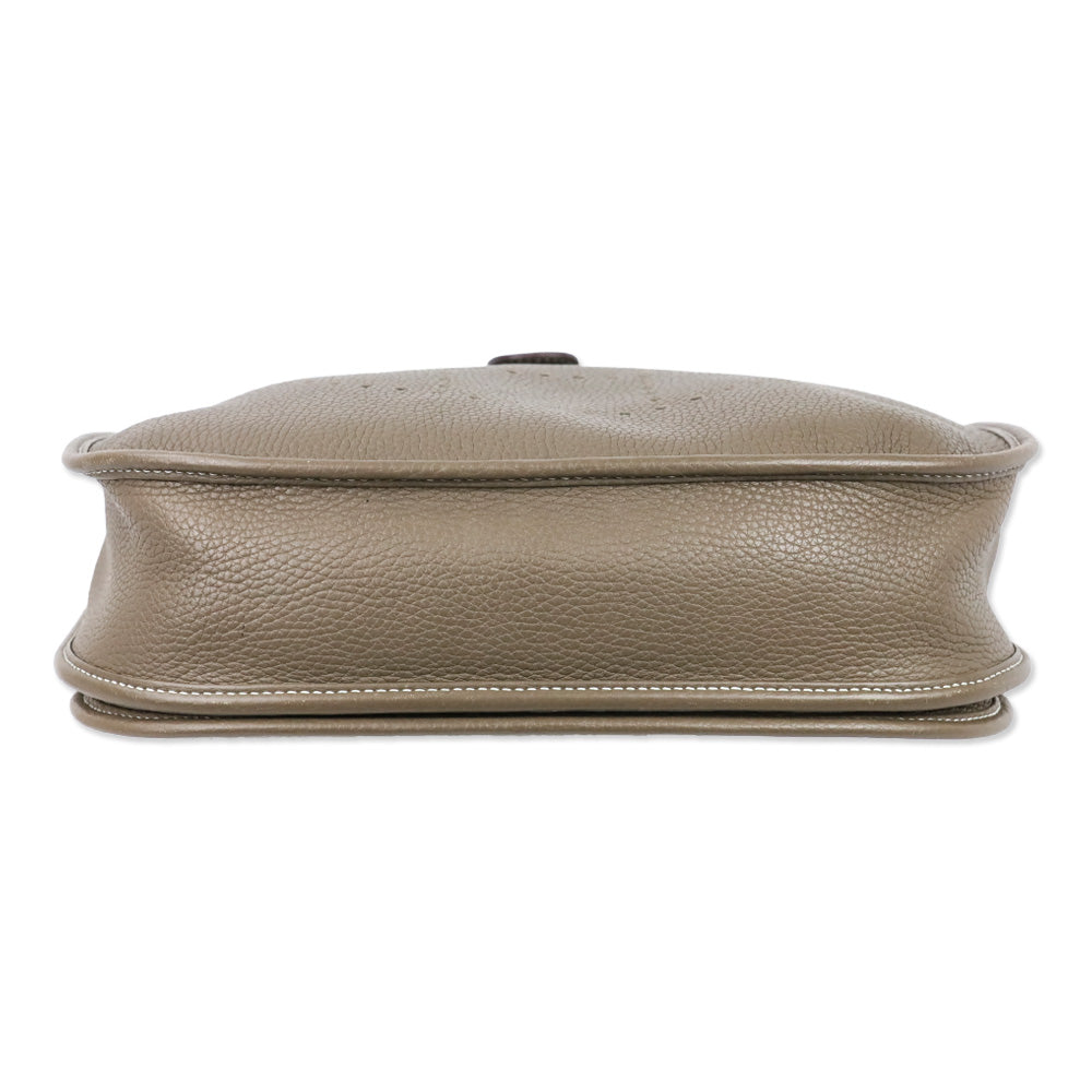 Hermès Étoupe Clemence Evelyne III 29 Palladium Hardware