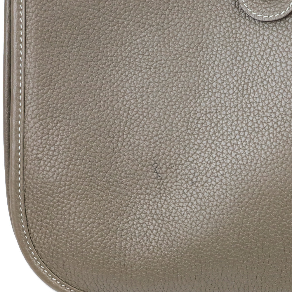 Hermès Étoupe Clemence Evelyne III 29 Palladium Hardware
