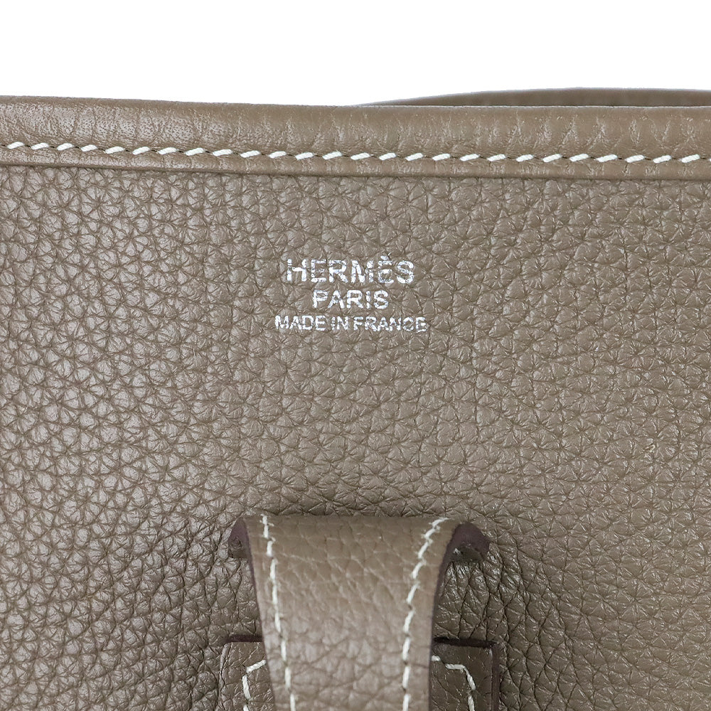 Hermès Étoupe Clemence Evelyne III 29 Palladium Hardware
