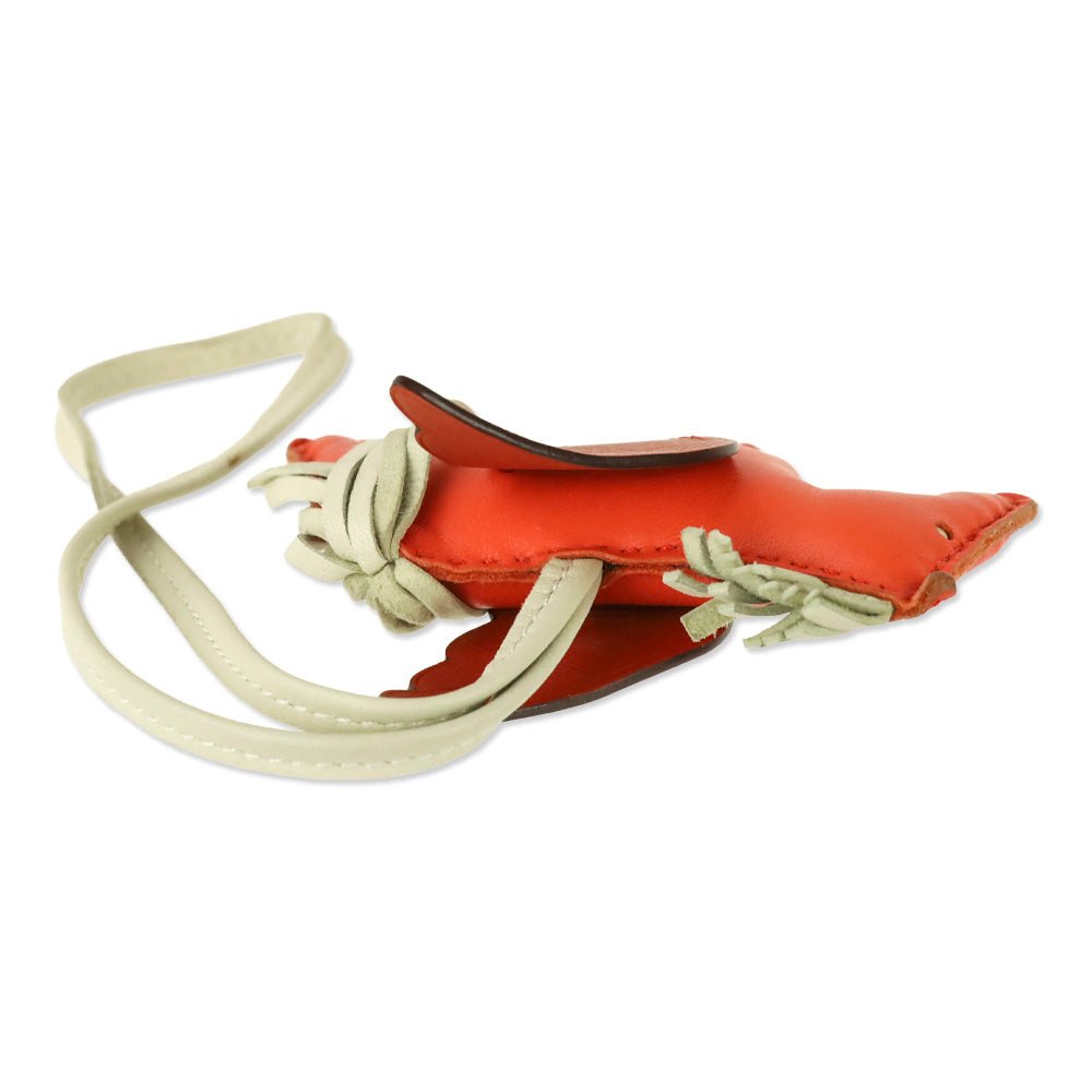 Hermès Feu Leather Rodeo Pegase PM Charm