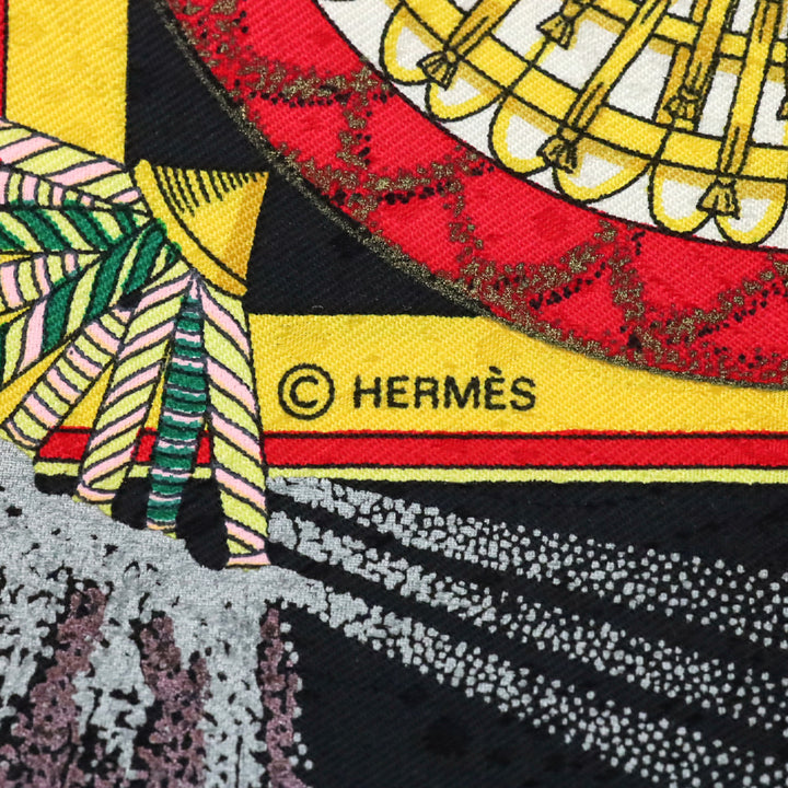 Hermès Feux D'Artifice Silk Scarf