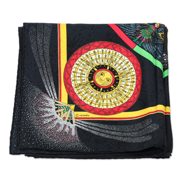 Hermès Feux D'Artifice Silk Scarf