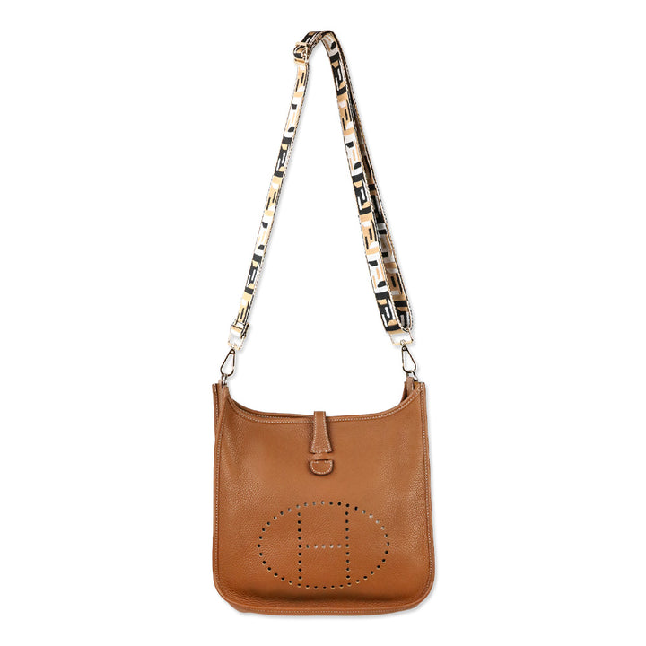 Hermès Gold Clemence Evelyne III 29 Silver Hardware