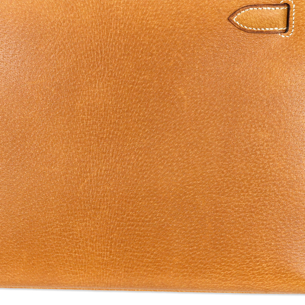 Hermès Kelly Sellier 28 Naturel Sable Peau Porc Gold Hardware