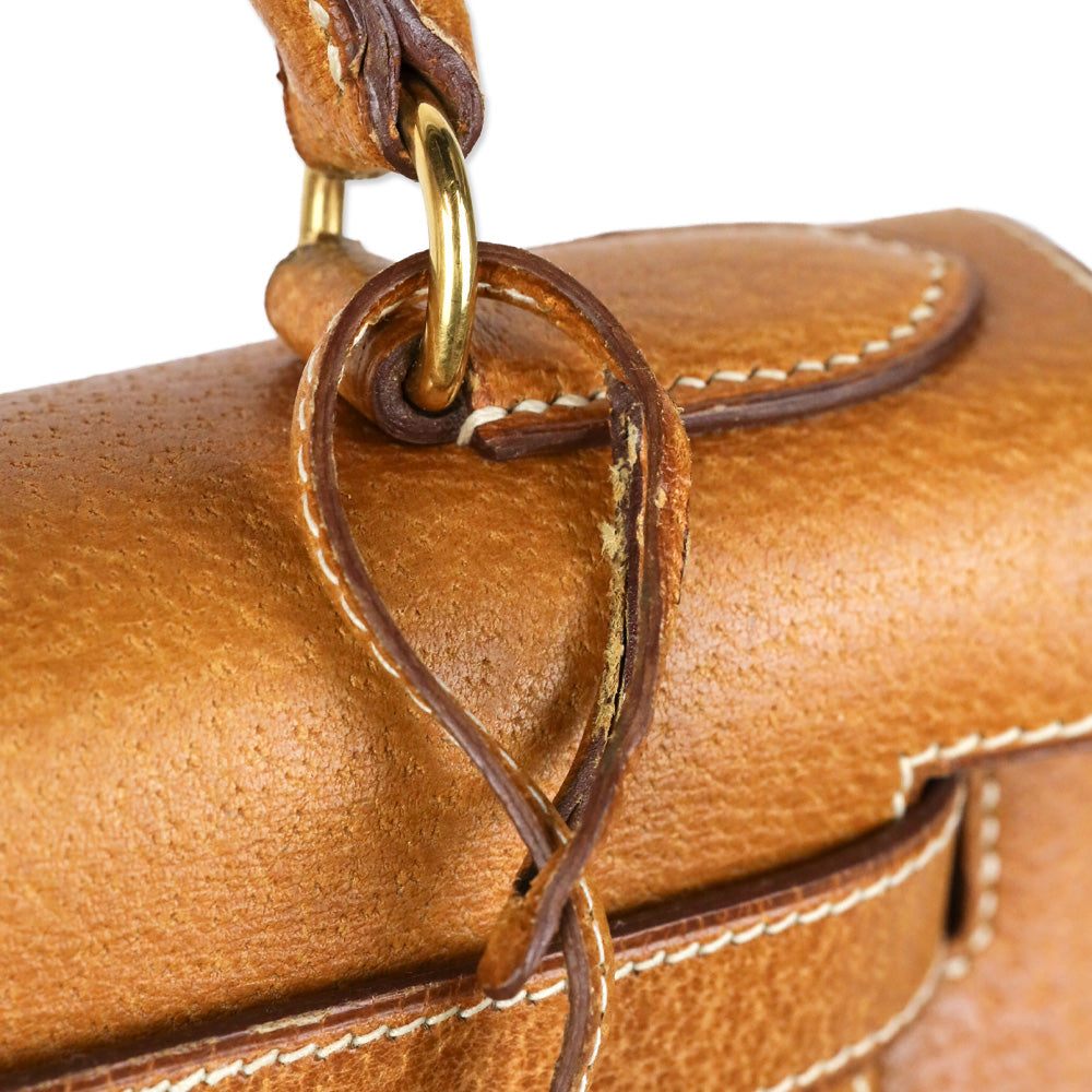 Hermès Kelly Sellier 28 Naturel Sable Peau Porc Gold Hardware