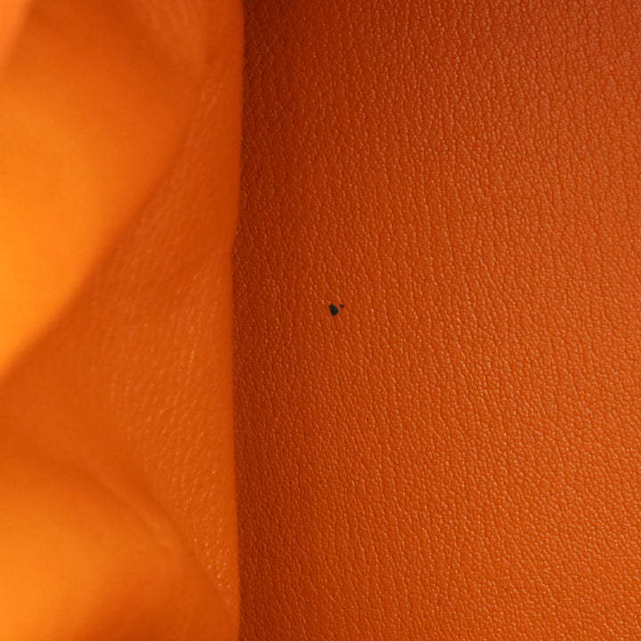Hermès Orange Togo Retourne Birkin 35 with Gold-Plated Hardware