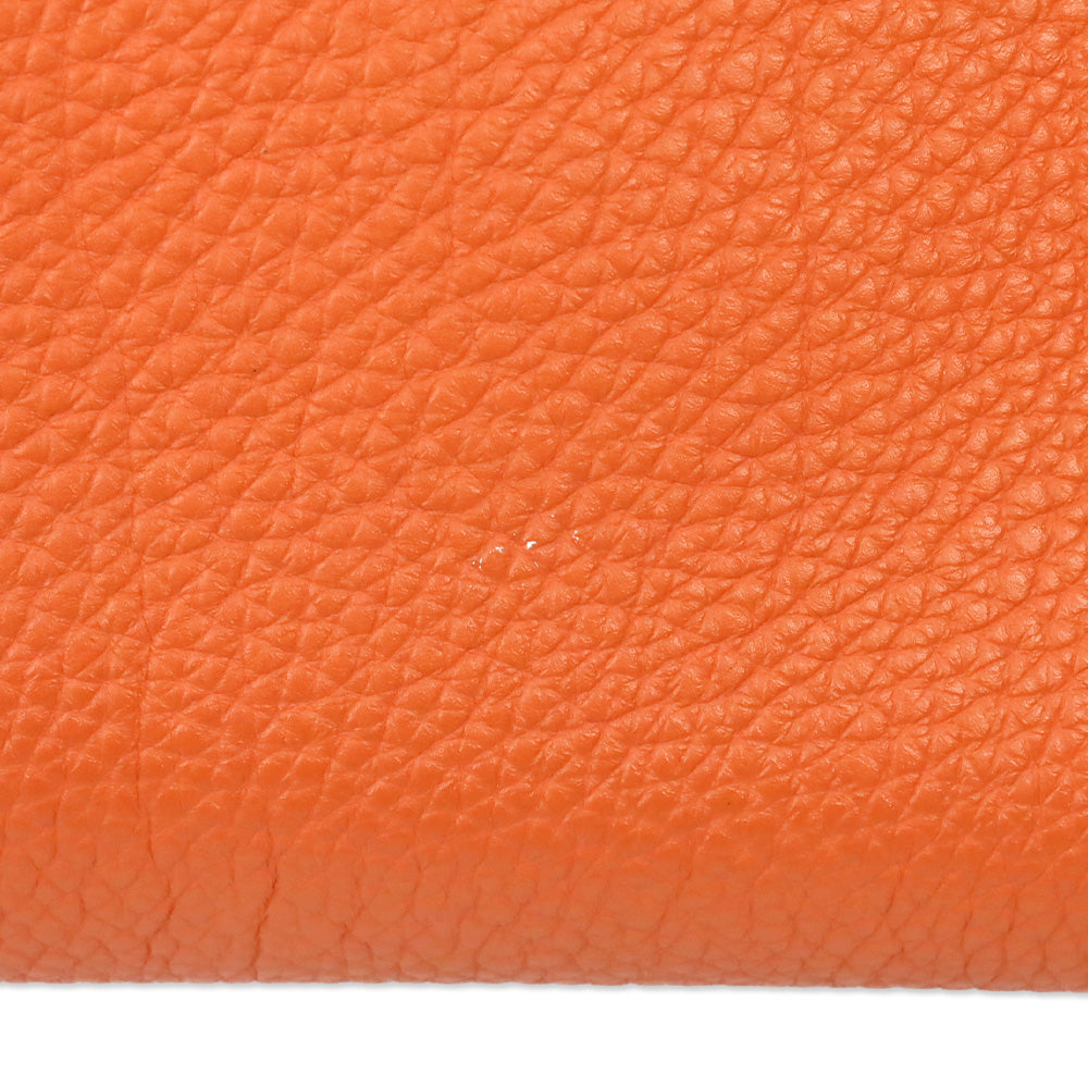 Hermès Orange Togo Retourne Birkin 35 with Gold-Plated Hardware