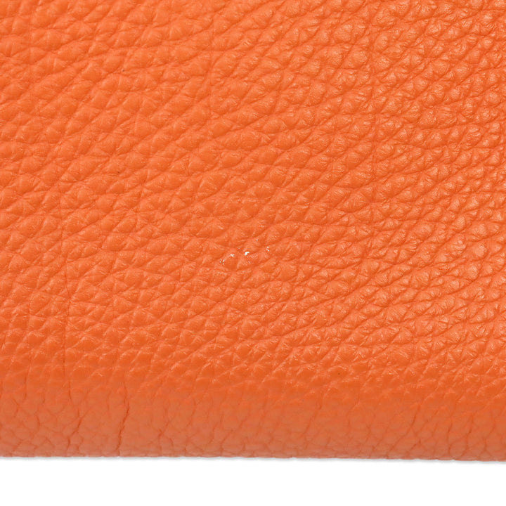 Hermès Orange Togo Retourne Birkin 35 with Gold-Plated Hardware