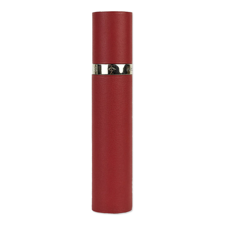 Hermès Red Leather Refillable Perfume Atomizer Case