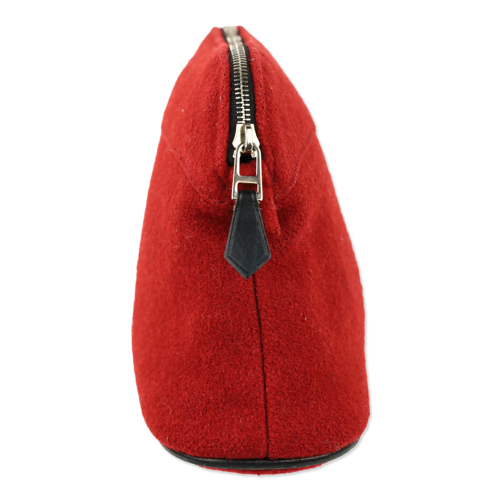 Hermès Red Wool Mini Model Bolide Case