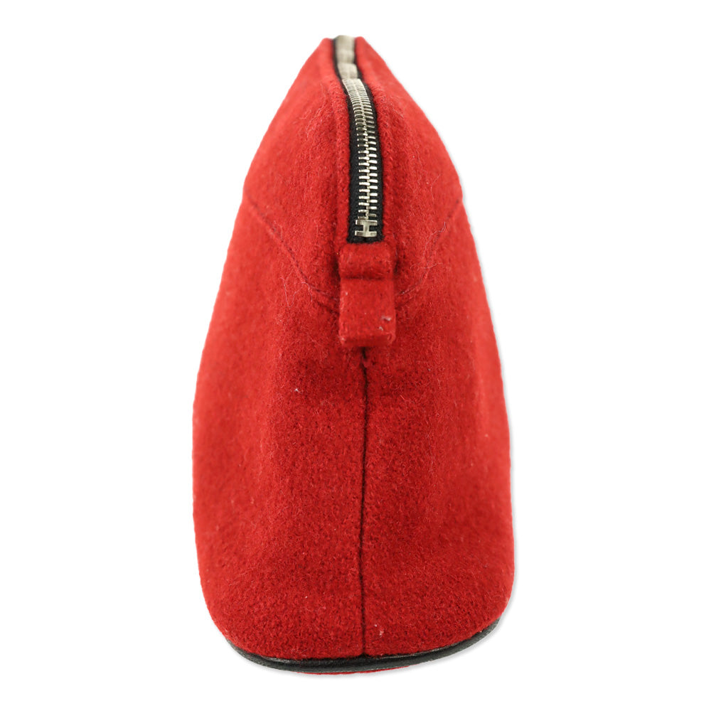 Hermès Red Wool Mini Model Bolide Case
