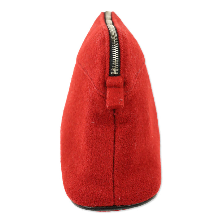 Hermès Red Wool Mini Model Bolide Case
