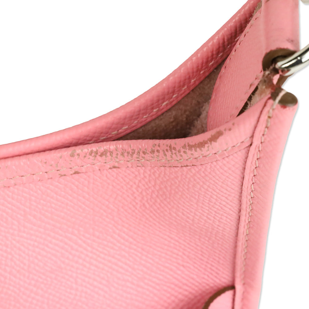 Hermès Rose Confetti Epsom Evelyne III 29
