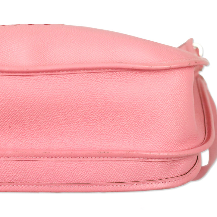 Hermès Rose Confetti Epsom Evelyne III 29