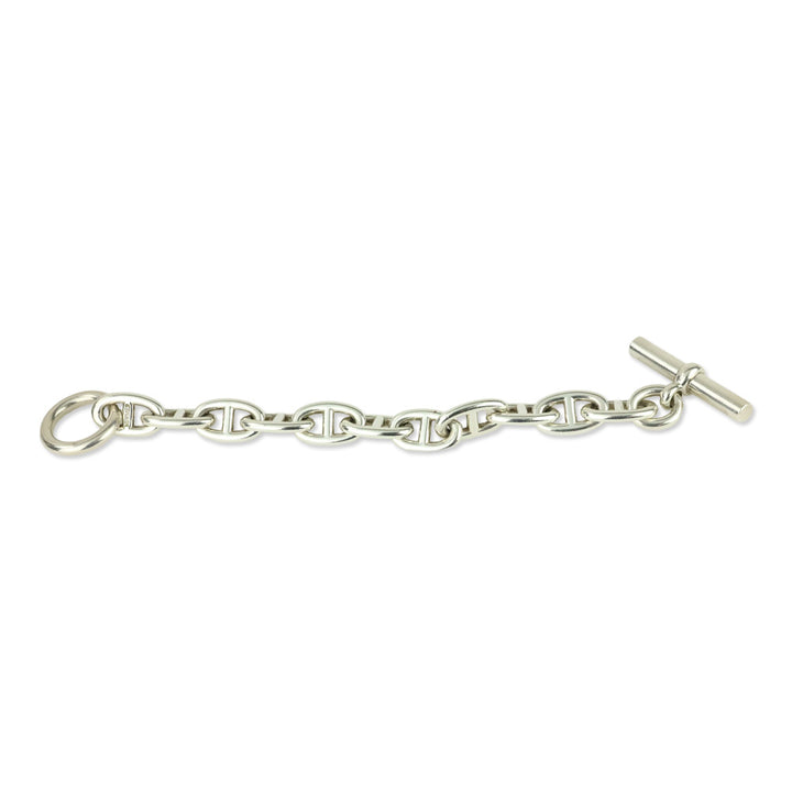 Hermès Silver Chaine d'Ancre Bracelet, Large Mode