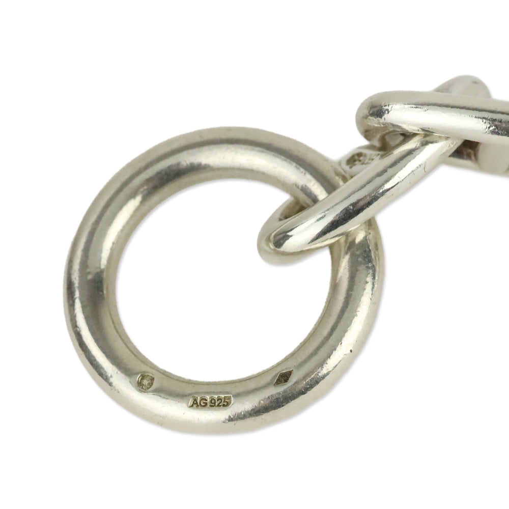 Hermès Silver Chaine d'Ancre Bracelet, Large Mode