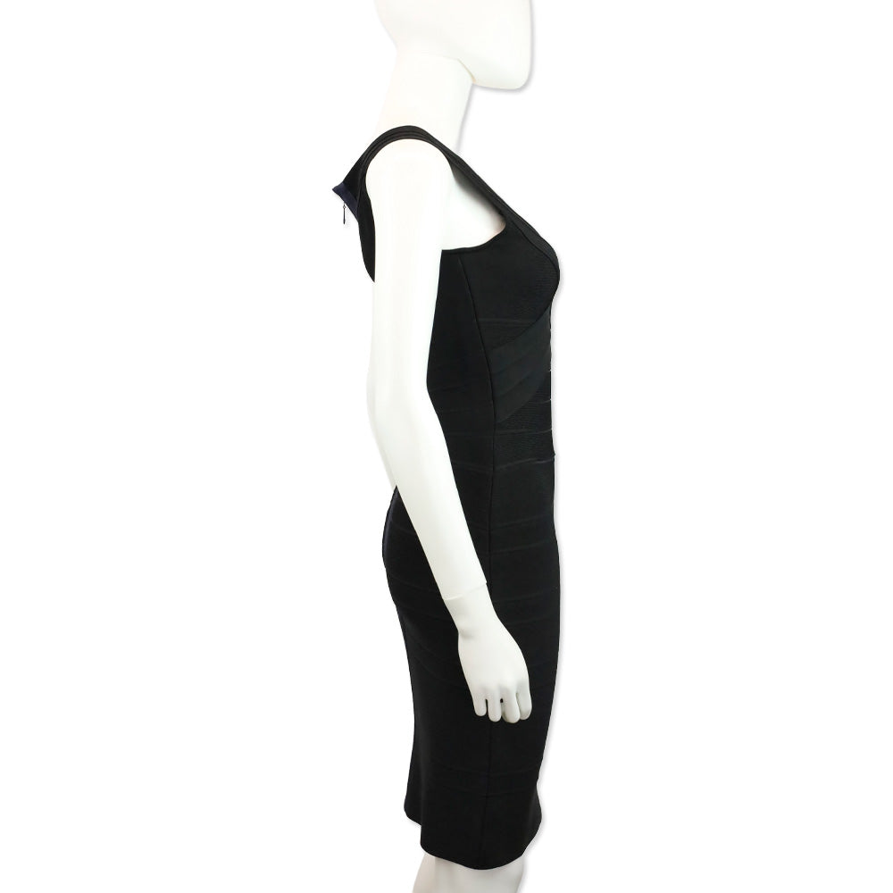 Hervé Léger Black Bandage Dress