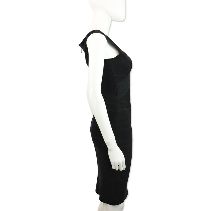 Hervé Léger Black Bandage Dress