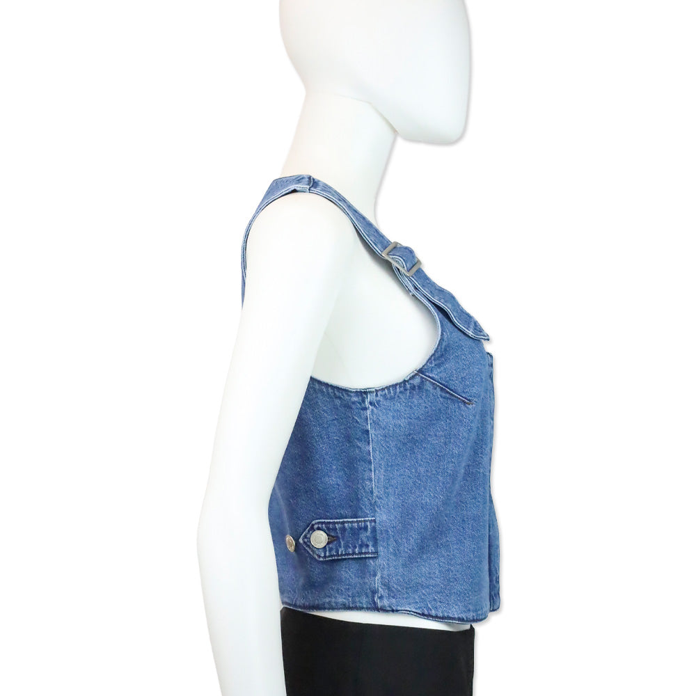 Hudson Elm Denim Buckle Vest