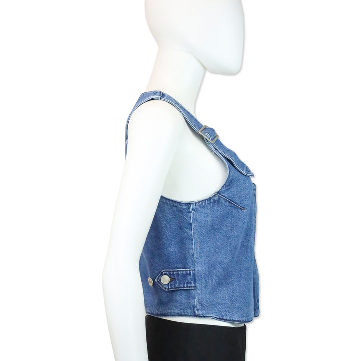 Hudson Elm Denim Buckle Vest