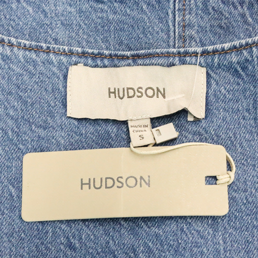 Hudson Elm Denim Buckle Vest