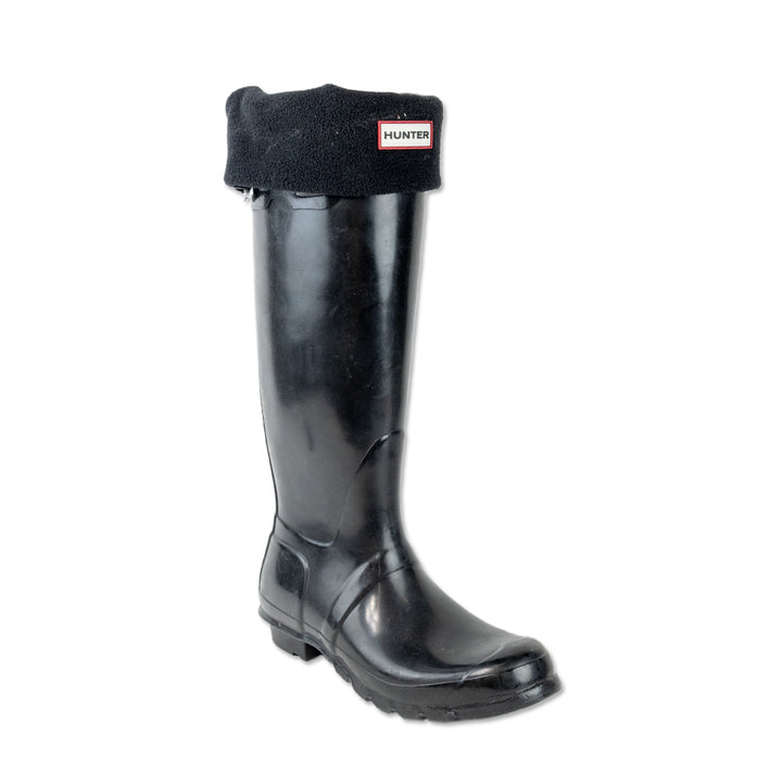 Hunter Black Tall Rain Boots