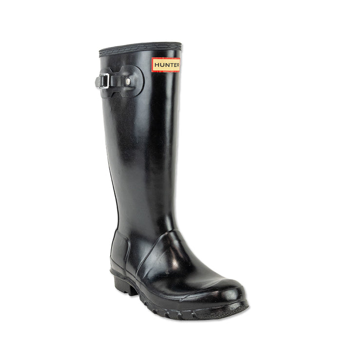 Hunter Original Classic Black Gloss Rain Boots