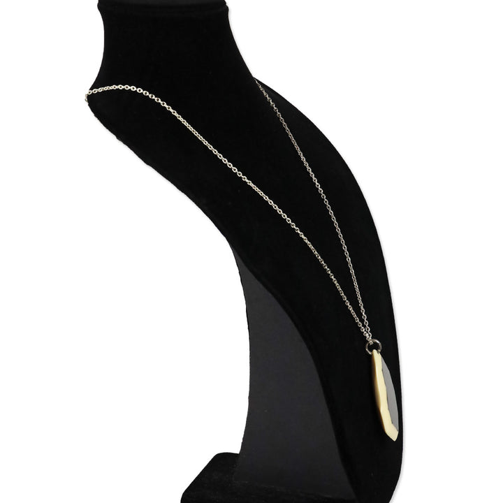 Ippolita 925 Sterling Silver Necklace with Onyx & Resin Pendant
