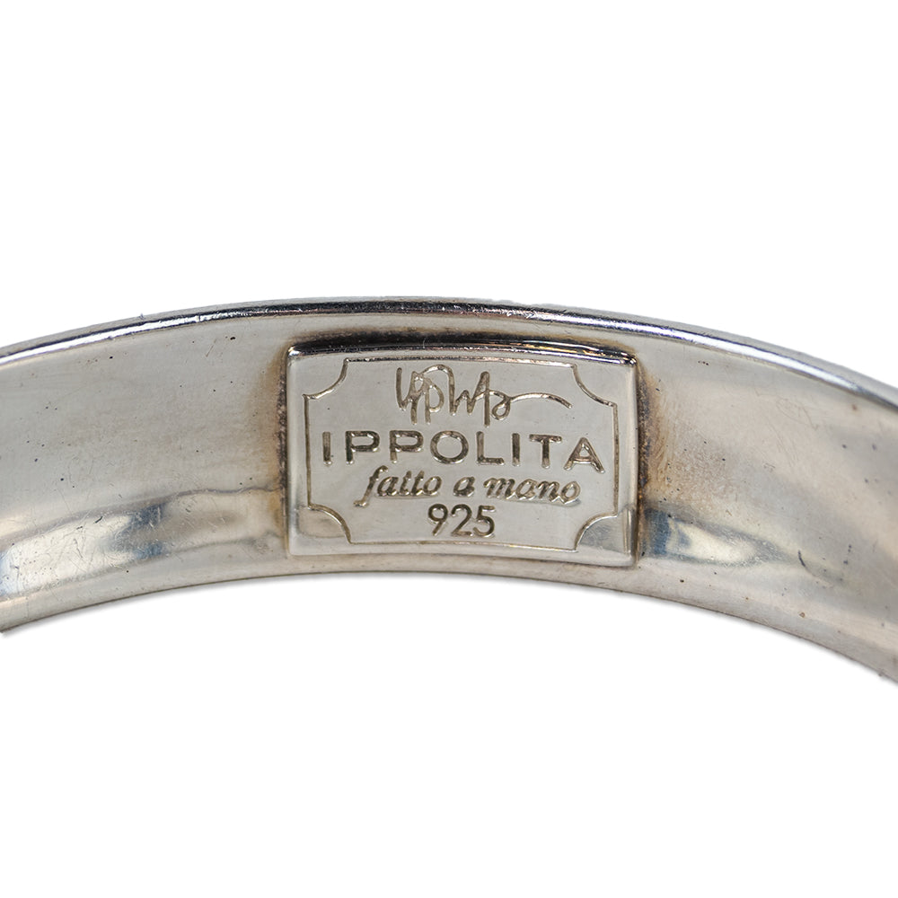 Ippolita Medium Goddess Sterling Silver Bangle Bracelet