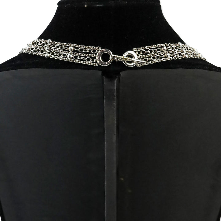 Ippolita Sterling Multi-Stone Multi-Strand Station Lollipop Necklace
