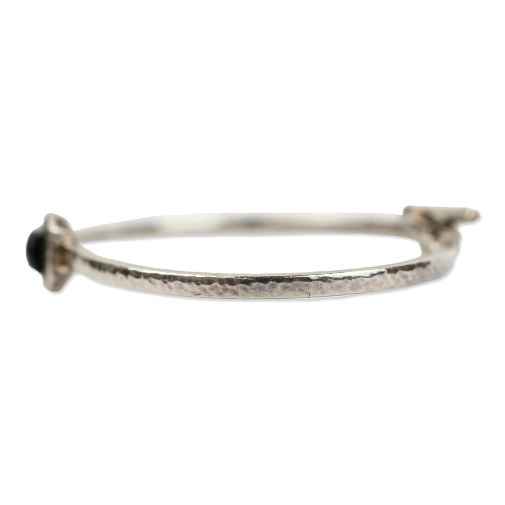 Ippolita Sterling Silver Onyx & Diamond Stella Toggle Bracelet