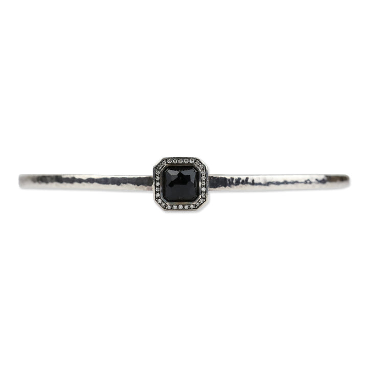 Ippolita Sterling Silver Onyx & Diamond Stella Toggle Bracelet